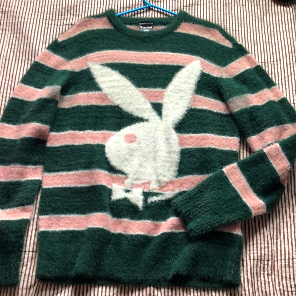 Playboy long sleeve sweater